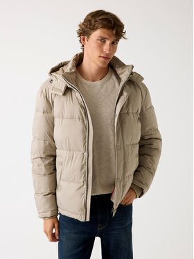 Guess Guess Μπουφάν μεταβατικό 168867 Καφέ Classic Fit