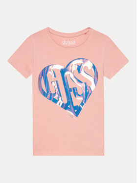 Guess Guess T-shirt J4YI42 K6YW4 Ružičasta Regular Fit