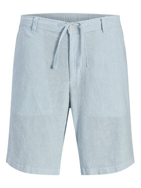 Jack&Jones Jack&Jones Pantalon scurți din material Tace Mykonos 12269376 Albastru celest Slim Fit