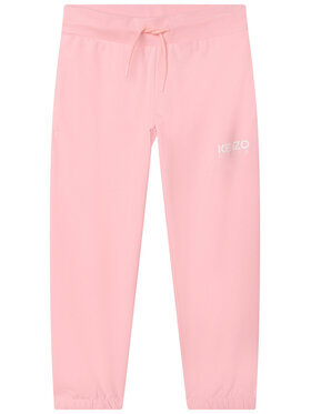 Kenzo Kids Kenzo Kids Spodnie dresowe K14255 S Różowy Regular Fit