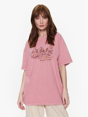 BDG Urban Outfitters BDG Urban Outfitters Marškinėliai BDG MOSQUITO RANGE DAD T 76471770 Rožinė Oversize