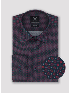 Pako Lorente Pako Lorente Koszula P23SF-1X-025 Granatowy Slim Fit