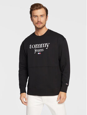 Tommy Jeans Tommy Jeans Mikina Modern Corp Logo DM0DM15029 Čierna Regular Fit
