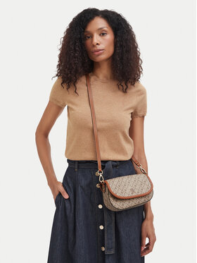 Tommy Hilfiger Tommy Hilfiger Geantă Th Monoplay Saddle Bag AW0AW19172 Bej deschis