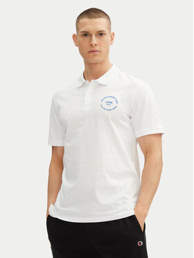 Jack&Jones Jack&Jones Polokošile Simon 12269299 Bílá Regular Fit