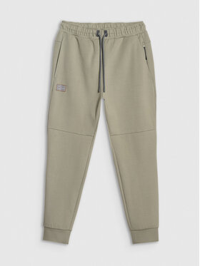 4F 4F Spodnie dresowe SIMPLE UTILITY Turkusowy Regular Fit