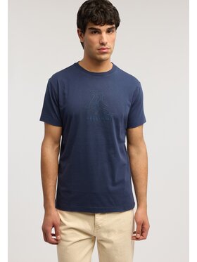 Trussardi Trussardi T-Shirt G0278300125N034 Niebieski Regular Fit