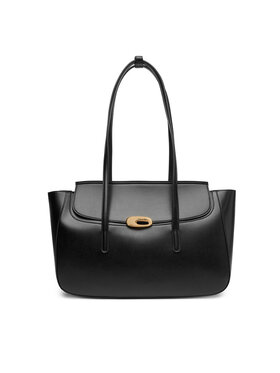 Calvin Klein Calvin Klein Soma Hardware Flap Tote Bag LV04F3145G Melns