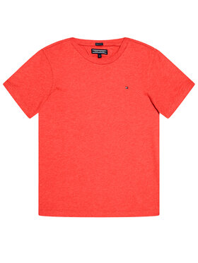 Tommy Hilfiger Tommy Hilfiger T-Shirt KB0KB04140 D Czerwony Regular Fit