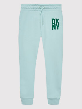 DKNY DKNY Jogginghose D34A70 S Blau Regular Fit