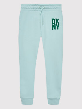 DKNY DKNY Melegítő alsó D34A70 S Kék Regular Fit