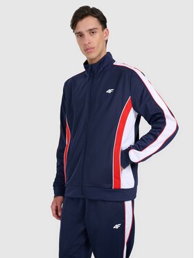 4F 4F Felpa 4FRAW25TSWSM2459-31S Blu scuro Regular Fit