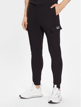EA7 Emporio Armani EA7 Emporio Armani Teplákové nohavice 8NPP59 PJ05Z 1200 Čierna Regular Fit