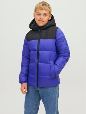 Jack&Jones Junior Jack&Jones Junior Kurtka puchowa 12236884 Niebieski Regular Fit