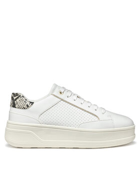 Geox Geox Sneakersy D Spherica Ecub-2 D55WVB 0BCAR C0405 Biela