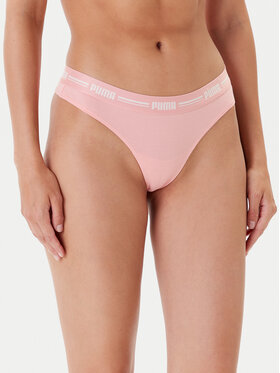 Puma Puma Komplet 2 par stringów 907850 Koralowy