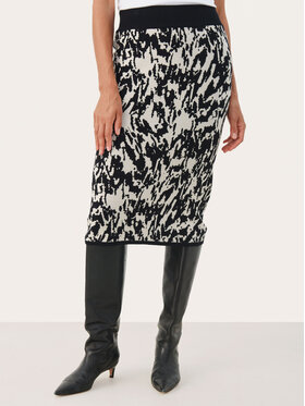 Part Two Part Two Suknja olovka Cenia 30307971 Crna Slim Fit