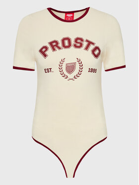 PROSTO. PROSTO. Боди KLASYK Peppe 5011 Бежов Regular Fit