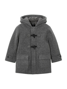 Mayoral Mayoral Зимно палто 4423 Сив Regular Fit