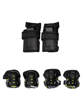 Fila Skates Fila Skates Tugikaitsete komplekt 60750971 Must