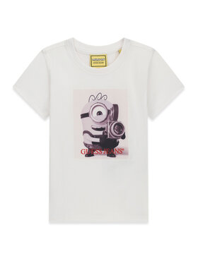 Guess Jeans Guess Jeans T-Shirt N6YI27 K6651 Weiß Regular Fit