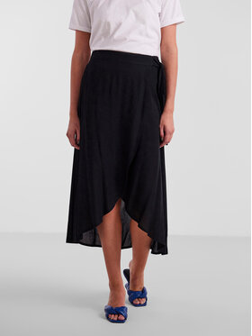 Pieces Pieces Sukně 17133697 Černá Regular Fit