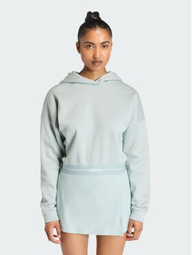 adidas adidas Bluza techniczna 158863 Zielony Loose Fit