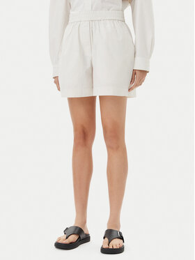 Herskind Herskind Šortky z materiálu Alma 5564172 Écru Relaxed Fit
