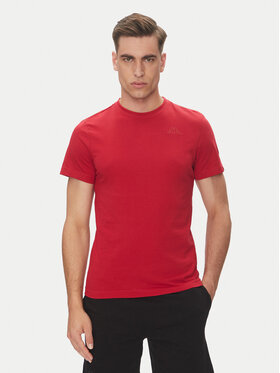 Kappa Kappa Tricou Logo Korpo Cafers 304J150 Vișiniu Slim Fit