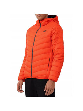 4F 4F Kurtka przejściowa TDJAM085 Pomarańczowy Comfortable Fit
