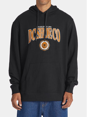 DC DC Sweatshirt Tuition Otlr ADYSF03112 Schwarz Regular Fit