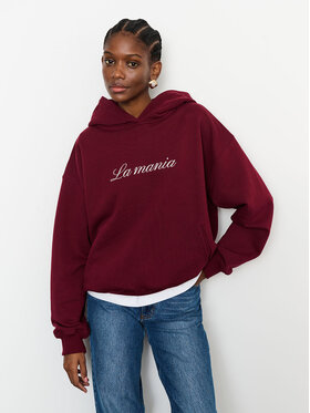 La Mania La Mania Bluza ROCKY Bordowy Active Fit