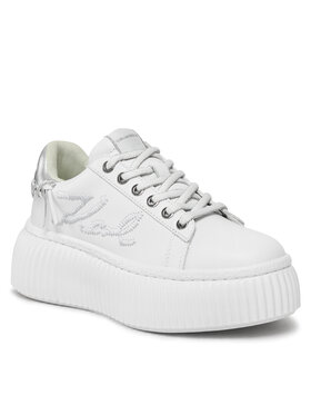KARL LAGERFELD KARL LAGERFELD Sneakersy KL42372A Biela