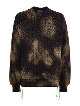 PHILIPP PLEIN PHILIPP PLEIN S dlhými rukávmi 19179 Čierna Regular Fit