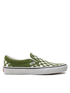 Vans Vans Tenisówki Classic Slip-On VN000D03CIB1 Zielony