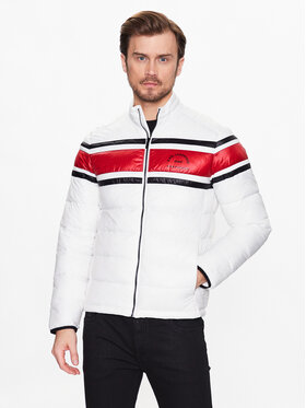 KARL LAGERFELD KARL LAGERFELD Vatovaná bunda 505402 532590 Biela Regular Fit