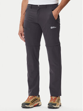 Jack Wolfskin Jack Wolfskin Spodnie outdoor Pico Trail A63905 Szary Regular Fit