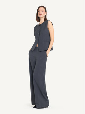 KMX KMX Spodnie materiałowe 809490020 Szary Wide Fit