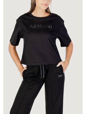 Armani Exchange Armani Exchange T-Shirt XW001364 AF15085 Czarny Casual Fit