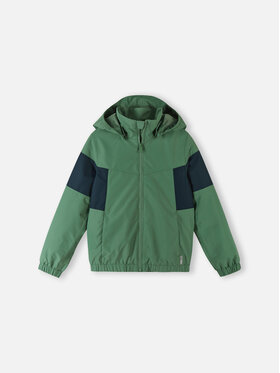 Reima Reima Kurtka przeciwdeszczowa Hailuoto 5100183A Zielony Regular Fit