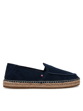 Tommy Hilfiger Tommy Hilfiger Espadrile Hilfiger Flex Espa Suede Loafer FM0FM05392 Bleumarin