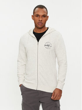 Jack&Jones Jack&Jones Majica dugih rukava Forest 12249238 Siva Standard Fit