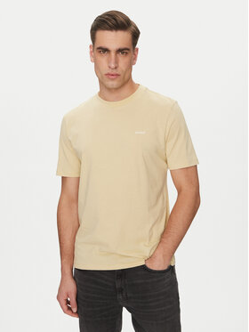 HUGO HUGO T-Shirt Dero222 50466158 Beżowy Regular Fit