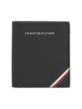 Tommy Hilfiger Tommy Hilfiger Мъжки портфейл Th Central Trifold AM0AM11587 Черен