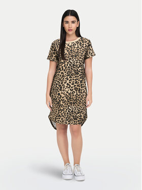 JDY JDY Igapäevane kleit New Ivy 15298074 Pruun Regular Fit