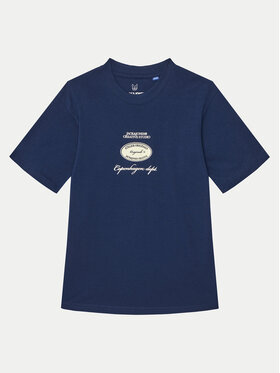 Jack&Jones Junior Jack&Jones Junior Тишърт 12274895 Тъмносин Relaxed Fit