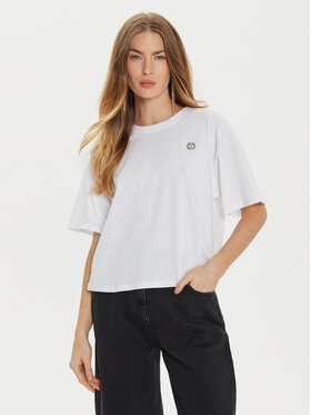 TWINSET TWINSET T-Shirt 242TP2521 Biały Loose Fit