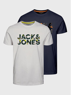 Jack&Jones Junior 2 marškinėlių komplektas Ramp 12222558 Spalvota Regular Fit
