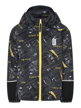 LEGO LEGO Kurtka softshell Sejoun 11010495 Czarny Regular Fit