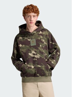 adidas adidas Bluza 164969 Zielony Loose Fit